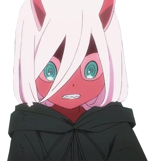 zero two, zero two демон, franxx zero two, милый во франксе 002, darling in the franxx zero two