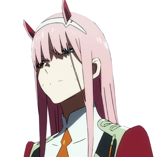 zéro tu, zéro deux, personnages d'anime, chérie à franx arts 512 512, chérie dans le franxx zéro deux