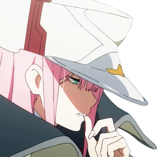 franxx, zero two, franxx zero two, animación linda con esmoquin, darling the franxx zero two