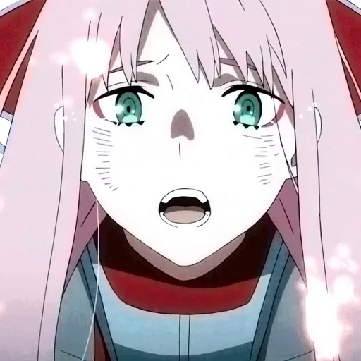 franxx, franxx zero two, chérie dans le franxx, anime bien-aimé dans les francs, chérie dans le franxx zéro deux