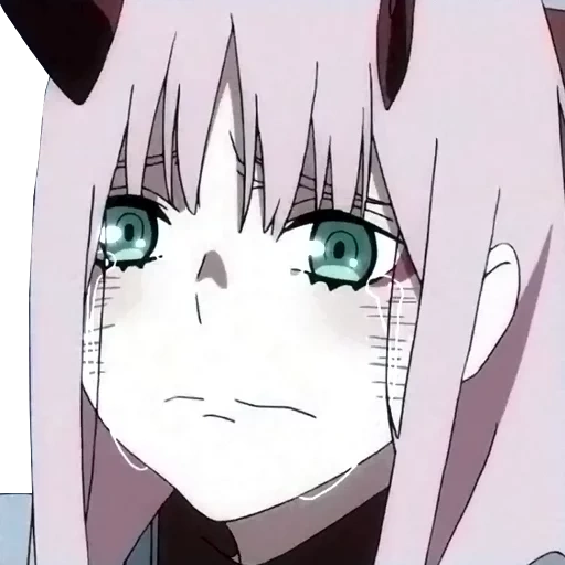 cariño en franks, lindo en franx 02, animación linda en franks, animación a franks 02, darling the franxx zero two