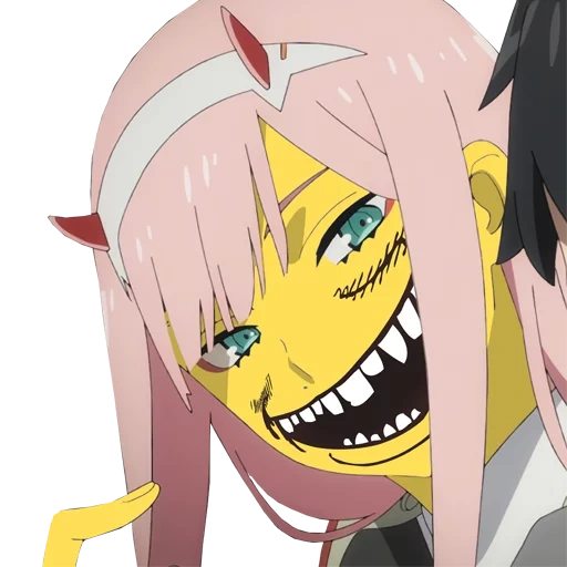 anime nonsense, franks anime, zero two hiro, franxx 002 cries, darling in the franxx zero two