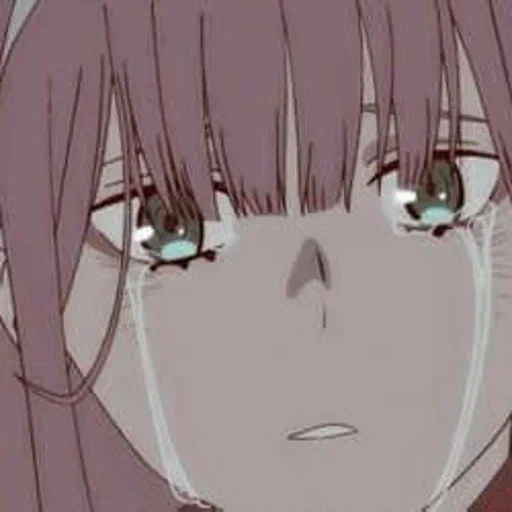 ivashkin, menina anime, querida em franks 02 chorando, animação meng chorou em franks 02, amada de anime chorando em franks 02