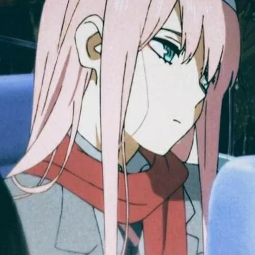 franxx, zero two, zero two anime, персонажи аниме, милый во франксе