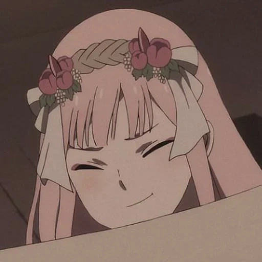 zero due, zero quell'anime, zero due cara, zero due icon tumblr, darling in the franxx