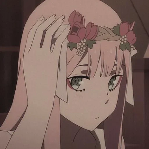 аниме франкс, anime zero two, аниме красивые, аниме персонажи, милый во франксе