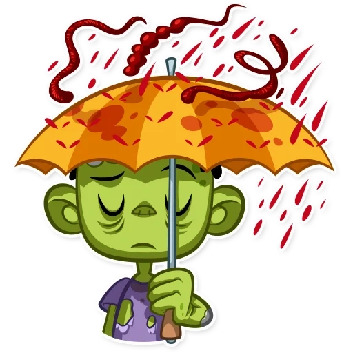 zombie, funny zombie, noseless zombie, zombie sticker set, plants vs zombies