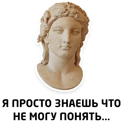 frasi memetiche, frasi femminili pure, statua macintaga 420