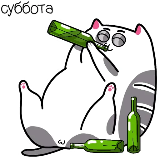 viernes, fat, simon cat