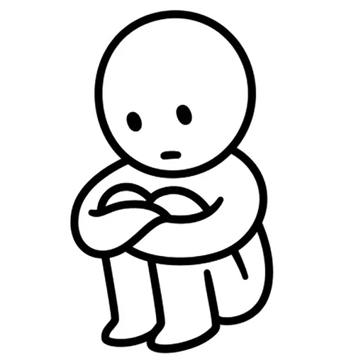 triste, clipart, kartun lucu, baby l non capisco lo sfondo, kutishdan charchadim suratiga