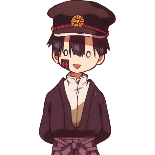 hanako kun, menino hanako kun, menino hanaco chibi, anime hanako, anime toilet boy hanako kun