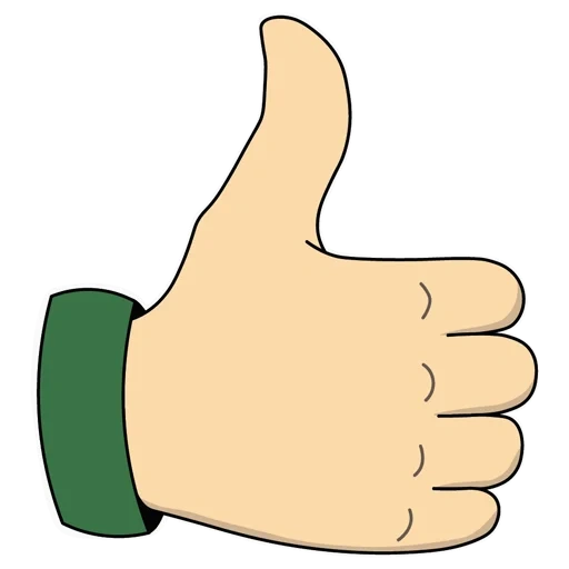give a thumbs up, thumb, the thumb of the hand, give a thumbs up, give a thumbs up
