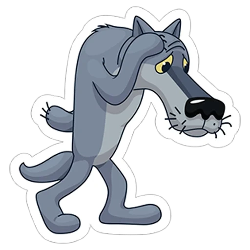 grey wolf, wolf well sho, cartoon wolf, wolf well sho already 50, wolf cartoon dog wolf