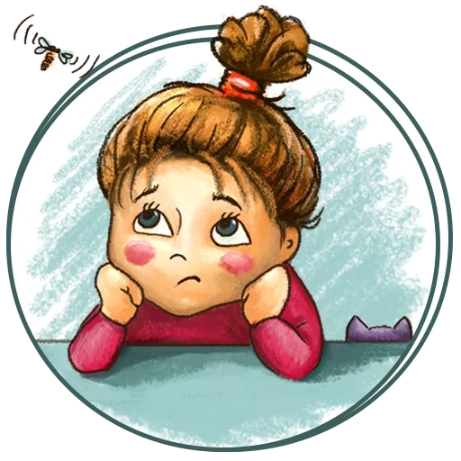 child, cocopry, a sad child, sad children cartoon