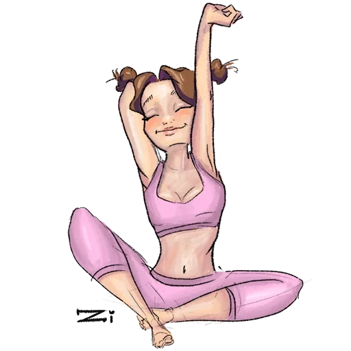 yoga, joga poses, yoga yoga, yoga drawing, yoga girl