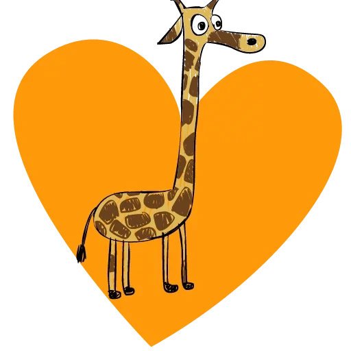 girafa, girafas, desenho de girafa, giraffe de desenho animado, ilustração de girafa