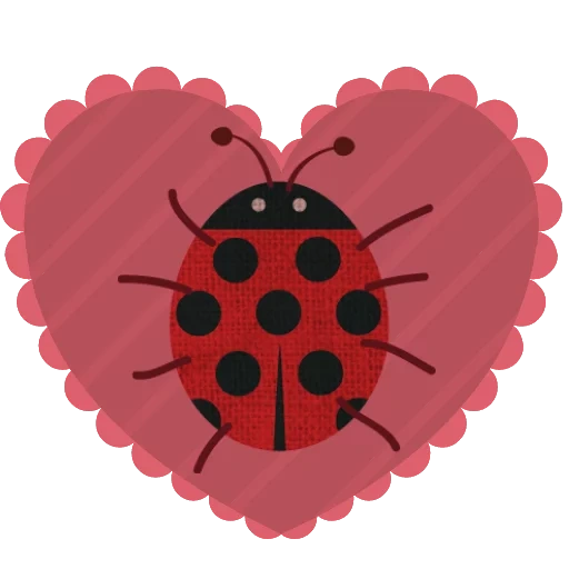 coccinelle à expression faciale, coccinelle à expression faciale, motif de coccinelle, coccinelle clippate, coccinelle rouge