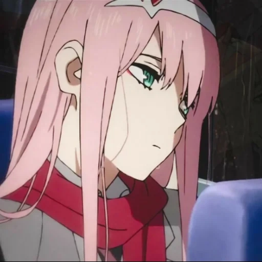 zero two x, franks animation, sweetheart is in franks, franks favorite, lovely in zero two franx scrines