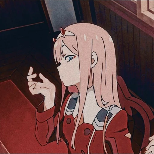 02 animation, 02 in france, zero two francs, cartoon characters, darling in franxx