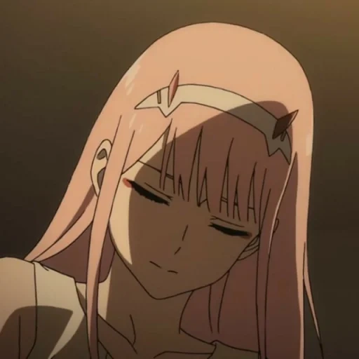 caméras, zero two, anime girl, personnages d'anime, sweetheart in franks