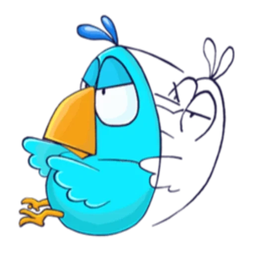 bird, penguin bird, angry birds, blue sparrow cartoon, engeli boz blue trinity