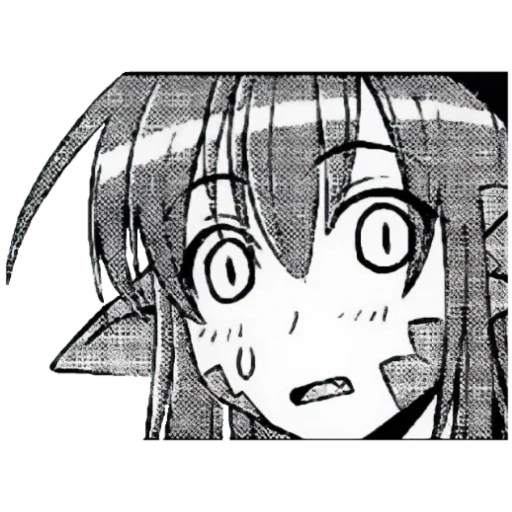 manga, anime, anime manga ahegao, monster musume mia, monster musume polt