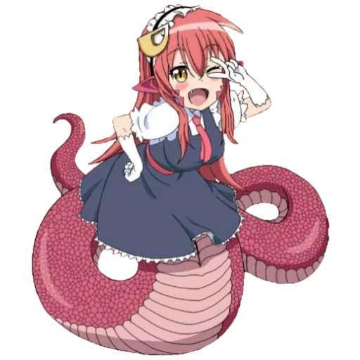 mialami, musume lamia, monstruo musume mia, mia monster musume, monstruo de animación musume lamia