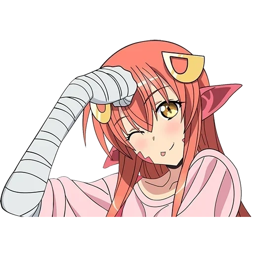 mia lamia, anime girl, anime charaktere, mia monster musume, monster mädchen alltag