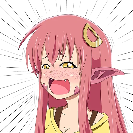 anime, mia lamia, anime girls, personagens de anime, miia monster musume