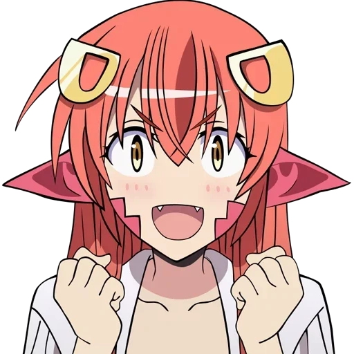 mia lamia, the anime is funny, anime characters, monster musume mia, everyday life is a monster girl