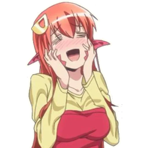 mia lamia, the banshee, monster musume mia, anime monster musume, lamia monster musume