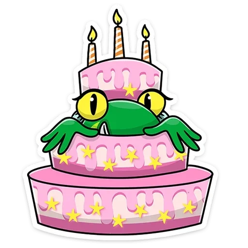 змеян водолеевич стикеры, рисунок торта на день рождения красивые, торт рисунок, торт мультяшный, рисунок тортика