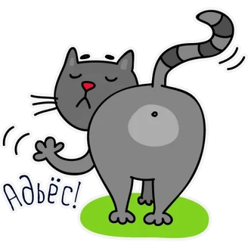 cats, 18 c'est cool, chat gris, cartoon de chat gris, cat grey meditation