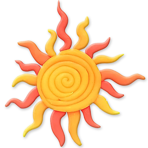 symbole du soleil, emblème du soleil, le symbolisme du soleil, icône abstraite du soleil