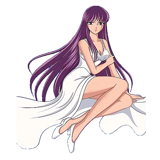 saori kido, saint seiya, chicas de anime, caballeros del zodiaco, personajes de anime