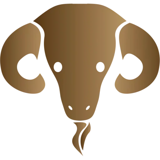 голова слона, голова барана, баран логотип, голова барана символ, козлиный череп иконка