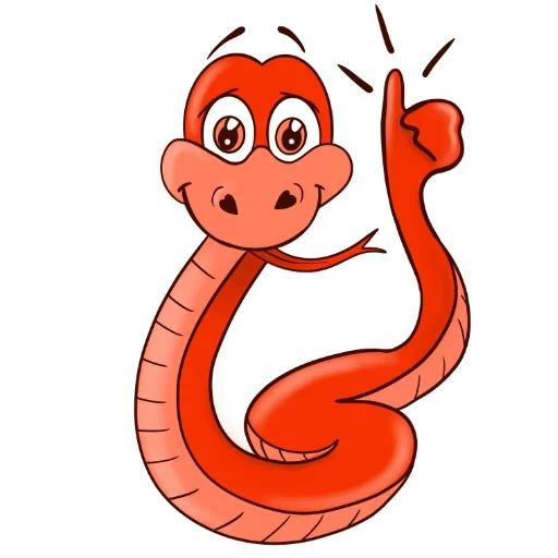 snake, snake snake, snake drawing, red snake, snake of children