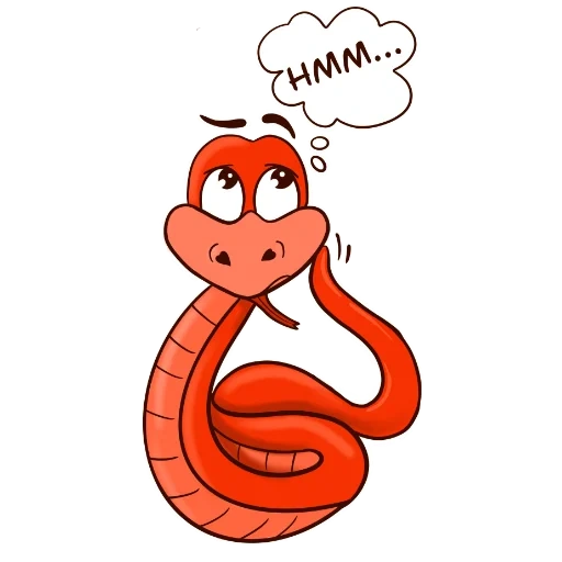 serpente, modello di serpente, serpente con pinza, serpente rosso, serpentine per bambini