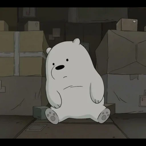 a toy, bare bears, the whole truth about bears, cartoon we bare bears, white all the truth about bears