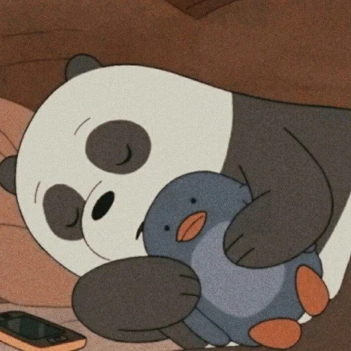 bare bears, panda urso, padrão fofo panda, toda a verdade sobre o urso, ice bear we bare bears