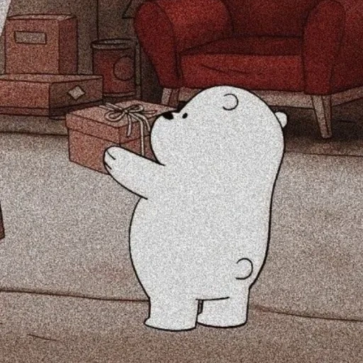 giocattolo, we naked bear aesthetics, nostro coltello meme orso nudo, orso nudo estetico bianco, tutta la verità dell'orso bianco