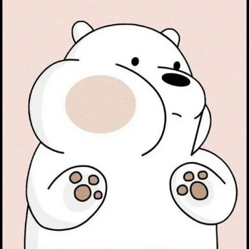 bare bears, urso polar, toda a verdade sobre o urso, ice bear we bare bears, toda a verdade do urso bebê branco