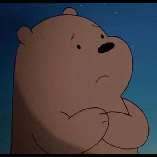 bare bears, kinda glunda, the bear is cute, sweet bear mem, the whole truth about bears