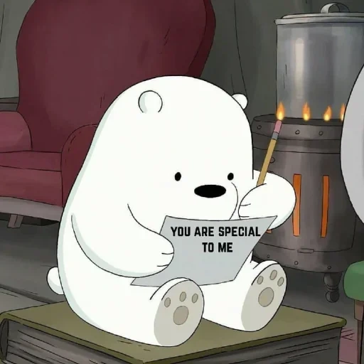 bare bears, we oso desnudo blanco, toda la verdad sobre el oso, we bare bears ice bear, oso desnudo de dibujos animados we