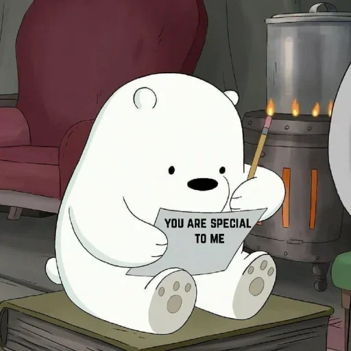 bare bears, urso nu we branco, toda a verdade sobre o urso, we bare bears ice bear, urso nu de desenho animado we