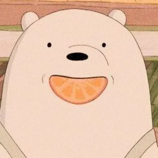 a toy, ice bear, bare bears, bare bears aesthetics, icebear we bare bears