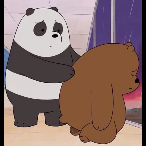 bare bears, toda la verdad sobre el oso, toda la verdad del oso panda, todos los osos de la noche blanca 3, panda caricatura toda la verdad del oso