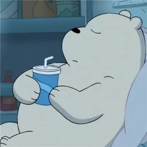 белый медведь, we bare bears белый, вся правда о медведях, мы обычные медведи белый, белый вся правда о медведях