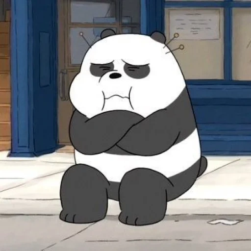 padrão de panda fofo, toda a verdade sobre o urso, toda a verdade do urso panda, toda a verdade de pan pan xiong, grizzlies panda white all bear truth