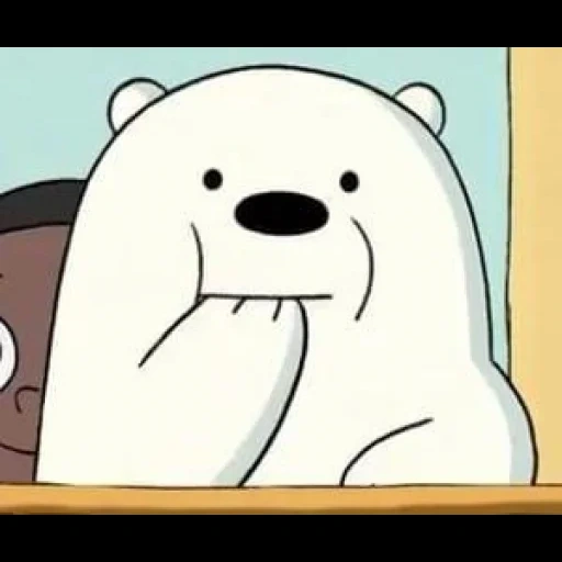the bear is white, the bear is cute, white bear meme, the whole truth about bears, white all the truth about bears